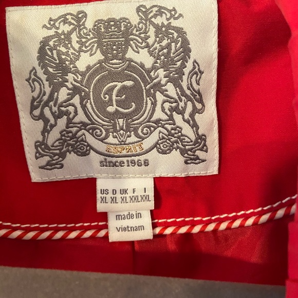 Red Spring Jacket - Picture 3 of 3